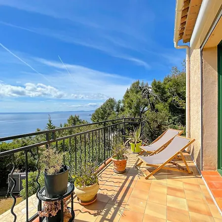 빌라 Sea-view For 11 Guests With A Heated Infinity Pool *
